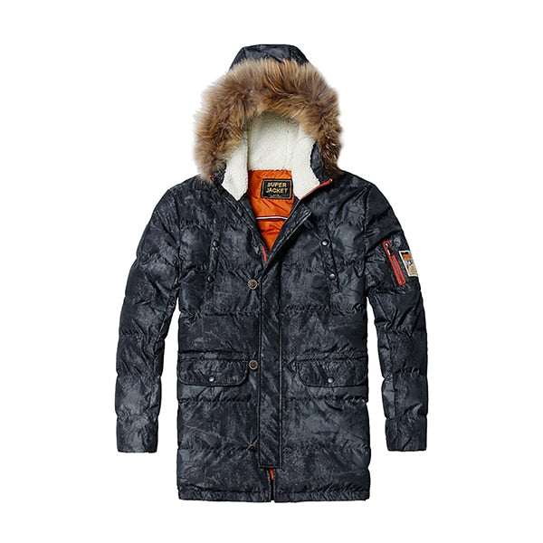 Warm Slim Fit Brand jacket