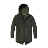 Long Trench Brand Clothing Fashion Jackets