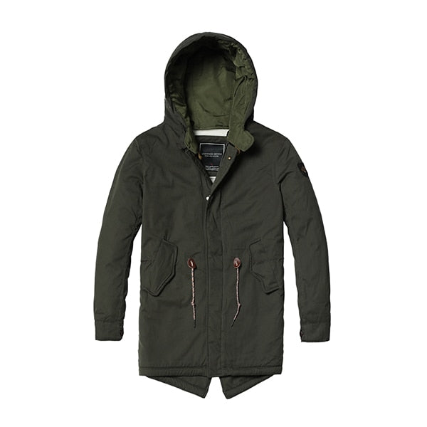 Long Trench Brand Clothing Fashion Jackets