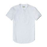New Arrival Summer Short-sleeved Shirts Men 100% Linen