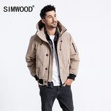 Jacket Men Fashion Hooded Bomber