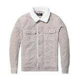 Casual Thick Warm Faux Shearling-lined Jacket