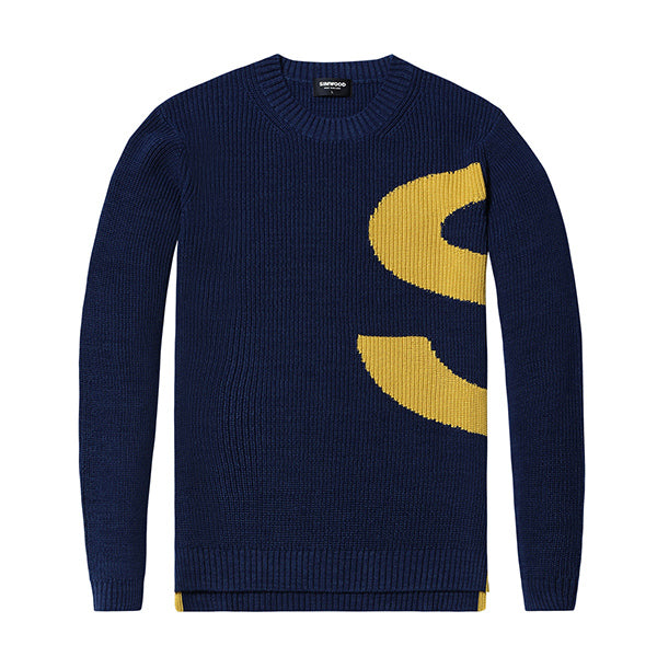 Winter Sweater Men Knitted Pullover