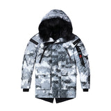 White Duck Down Coat Men