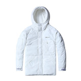 Patch Pocket Fashion Hooded Puffer Parka Men