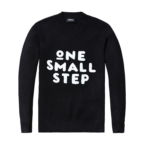 Ribbed Crew Neck Sweater