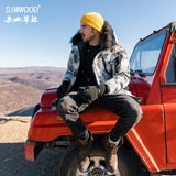 White Duck Down Coat Men