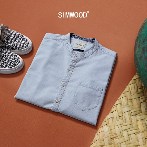 Long Sleeve Shirt  Fashion Slim Cotton Striped