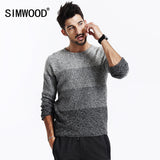 Cotton pullovers long sleeve knitted sweater