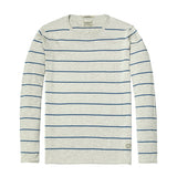 New Slim Fit Striped Sweater Men 100% Cotton