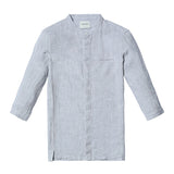 Summer New Casual Shirts Men Breathable 100% Pure Linen Fashion