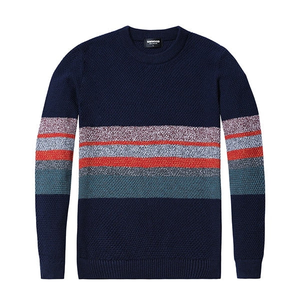 Winter Sweater Men Slim Fit Pullover