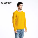 New Sweater Men Slim Fit  100% Pure Cotton Pullover