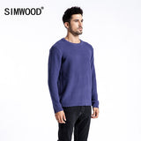 New Sweater Men Slim Fit  100% Pure Cotton Pullover