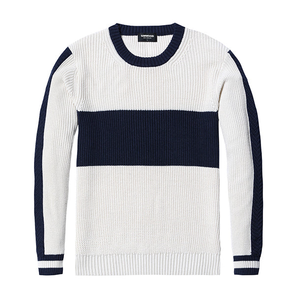 Striped Sweater Slim Fit