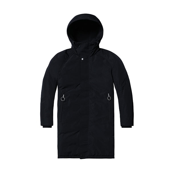 Black Warm Long Jacket