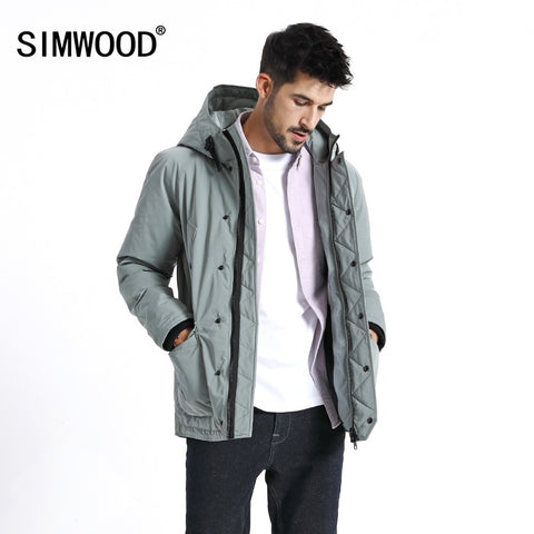 Men Hooded Thick Warm Jacket