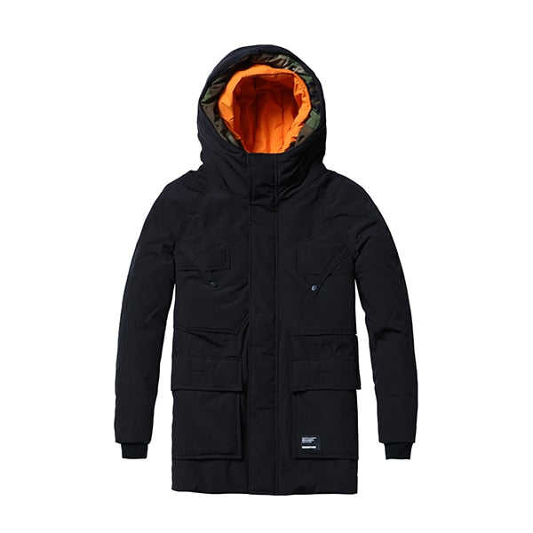 Men Winter Warm Hooded