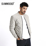New Thin White Duck Down Bomber Jacket