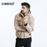 New Puffer Jacket Men Print Hooded