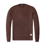 Pullover Men O-Neck Solid Color Sweater