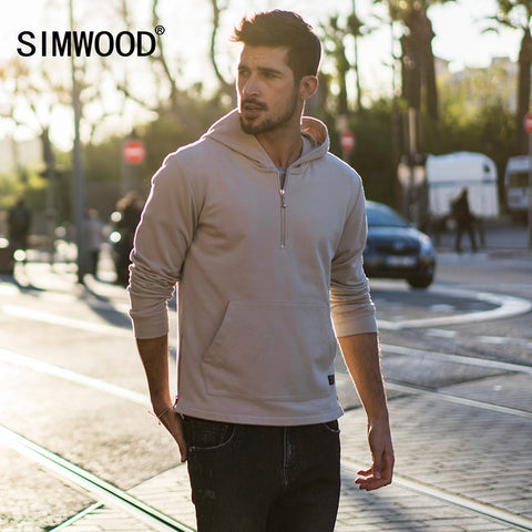 Casual Black Hoodie